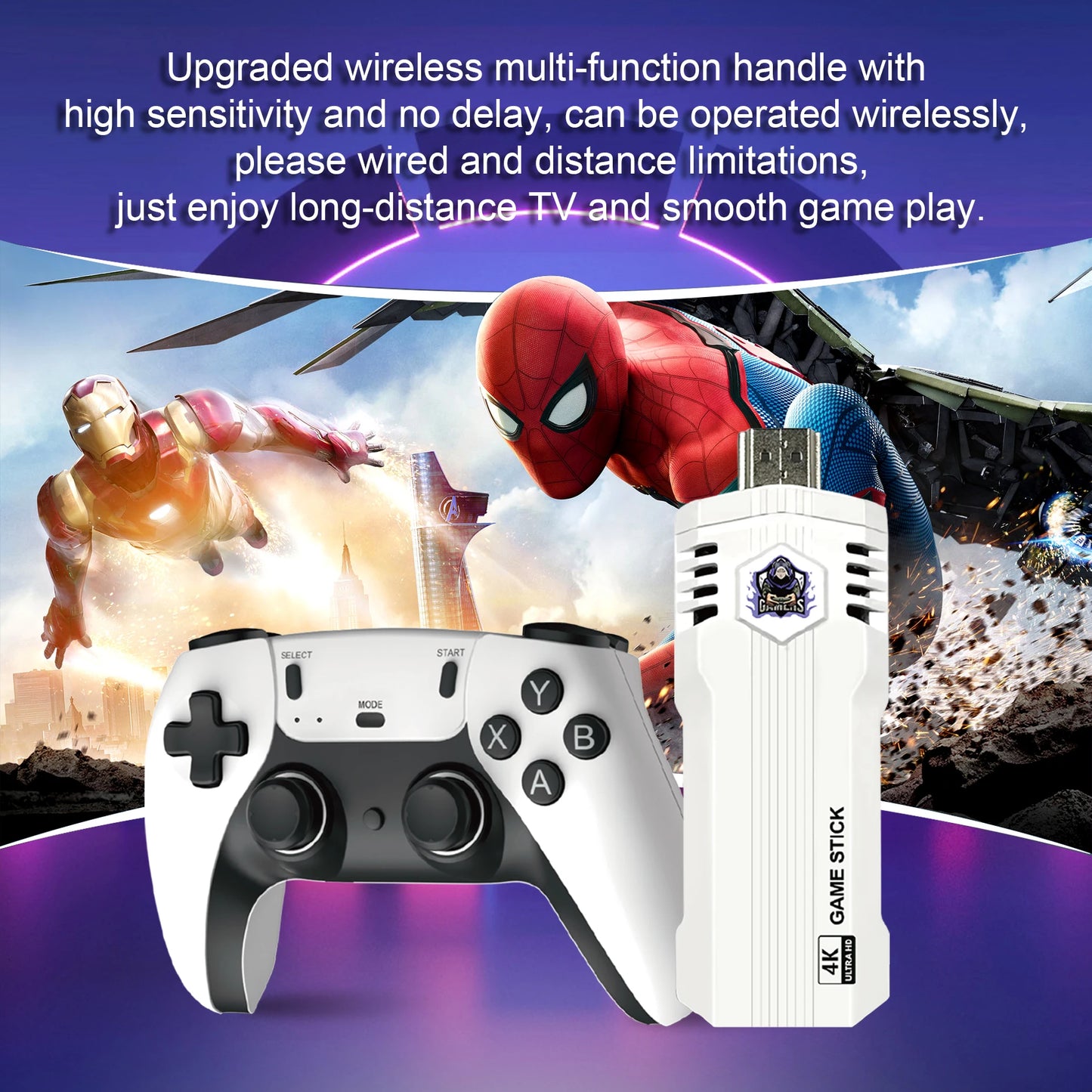 X2L Gaming Console – S905L Quad-Core, 64/128GB, 30,000+ Games (PSP, PS1, Dreamcast, N64)