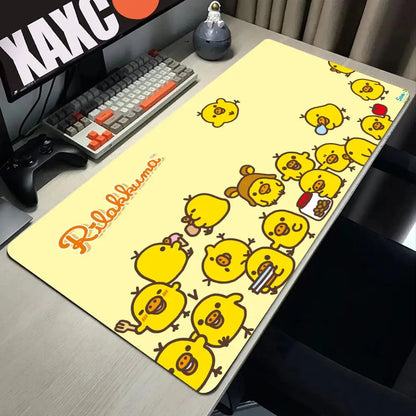 Large Mouse Pad Xxl Rilakkuma-es Mousepad Gamer Office Accessories Pc Cabinet Games Desk Mat Computer Desks Keyboard Gaming Mats