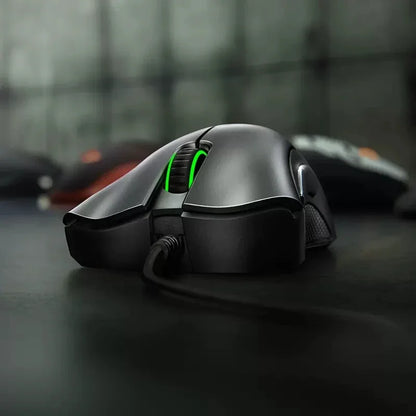 Razer DeathAdder Essential Wired Gaming Mouse – 6400 DPI, 5 Buttons
