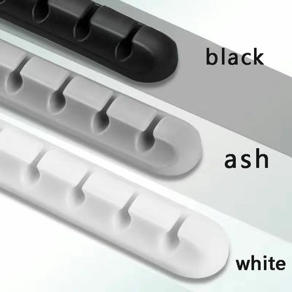 Adhesive Cable Holder Clips – Desktop & Nightstand Cord Organizer