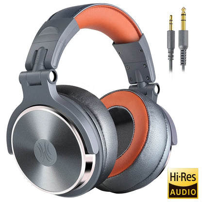 OneOdio Wired Professional Studio Headphones – DJ Over-Ear with Mic, Hi-Res