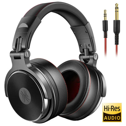 OneOdio Wired Professional Studio Headphones – DJ Over-Ear with Mic, Hi-Res