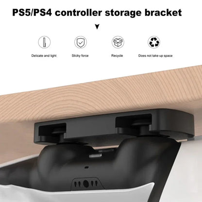 Game Accessories ABS Storage Rack For PS5/PS4 Controller Hanger Hanging Hanger Bracket 1Pcs Storage Stand Gamepad Hook Holder