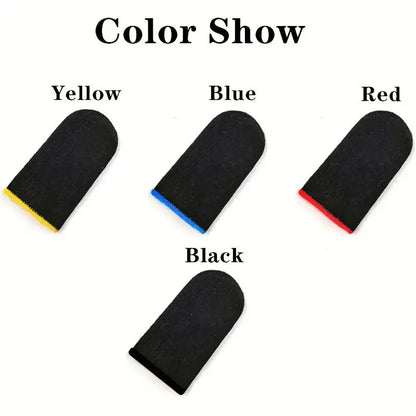 Mobile Game Fingertip Gloves For PUBG Gamer Sweatproof Anti-slip Touch Screen Finger Sleeve Breathable Gaming Finger Cover
