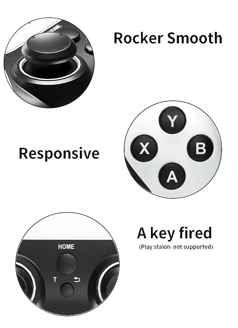 Wireless Gaming Controller – Compatible with PS1/PS2/PS3, PC & Android