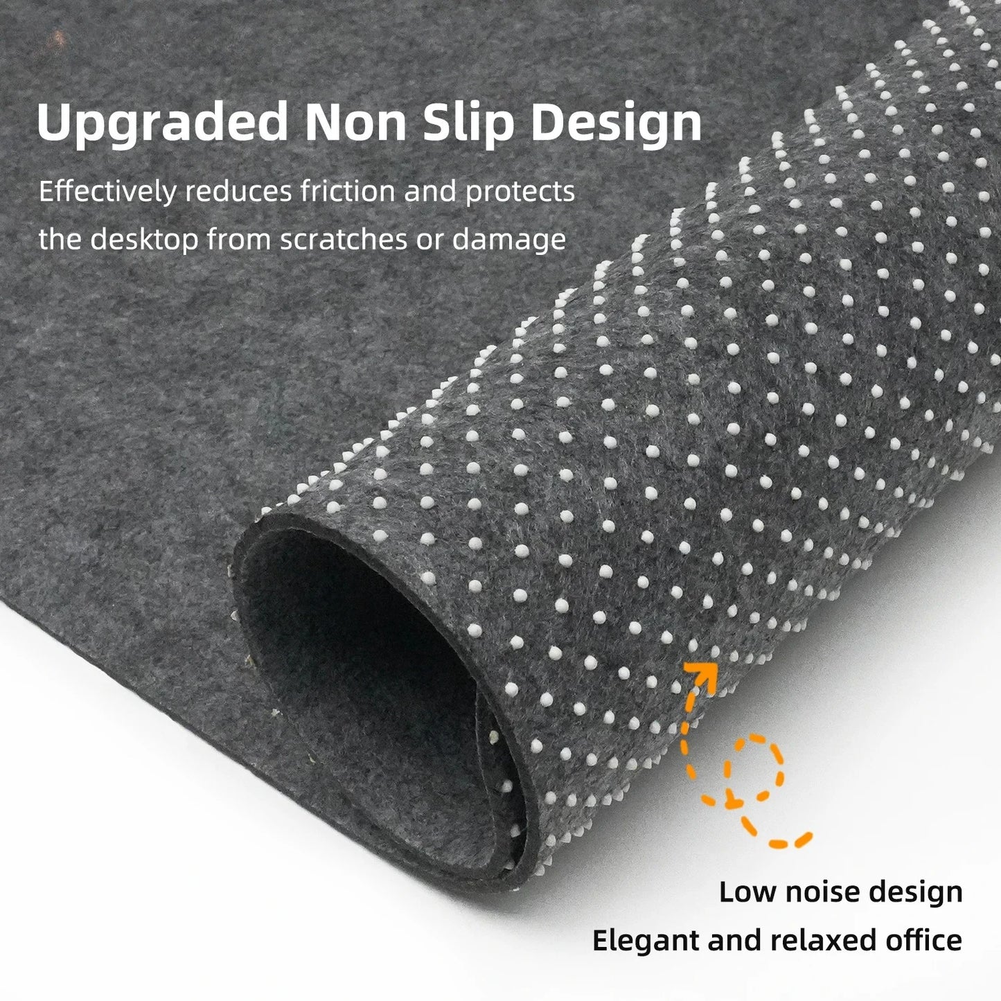 Large Desk Mat – Non-Slip Mouse & Keyboard Pad, Durable & Washable