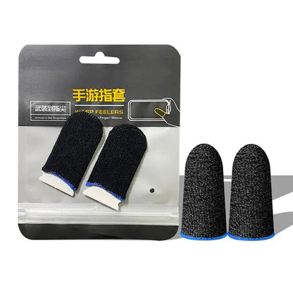 Mobile Game Fingertip Gloves For PUBG Gamer Sweatproof Anti-slip Touch Screen Finger Sleeve Breathable Gaming Finger Cover Cot