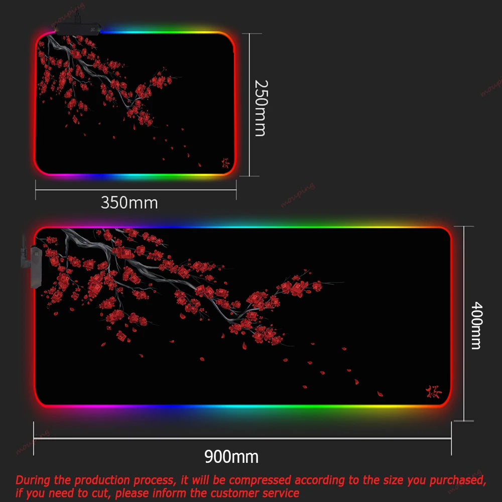 RGB DIY XXL Gaming Mouse Pad – Large Backlit Deskmat for PC