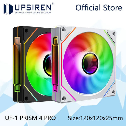 UPSIREN UF-1 PRISM 4 PRO 120mm ARGB PWM Cooling Fan