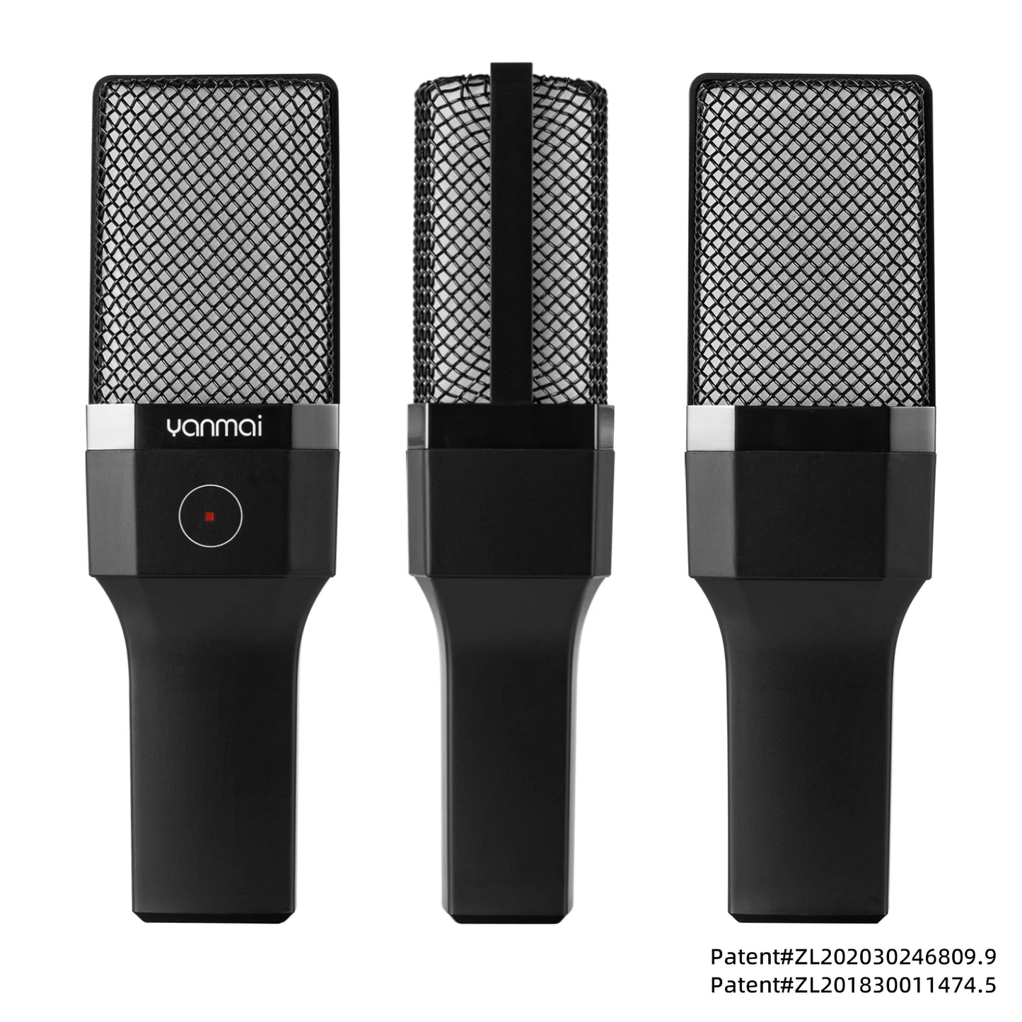 Gaming Computer Professional Condenser Microphone Mic PC Laptop USB Wired Live Streaming Podcast Studio Mike Kit Gamer Karaoke