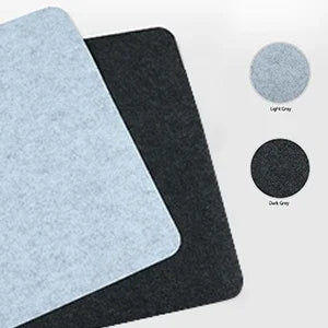 Felt Desk Mat – Large 31.5×15.7″ Mouse & Keyboard Pad, Dark Gray