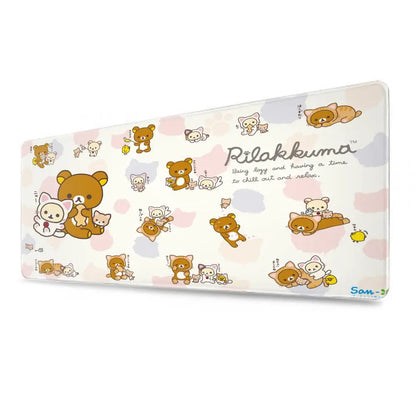 Large Mouse Pad Xxl Rilakkuma-es Mousepad Gamer Office Accessories Pc Cabinet Games Desk Mat Computer Desks Keyboard Gaming Mats