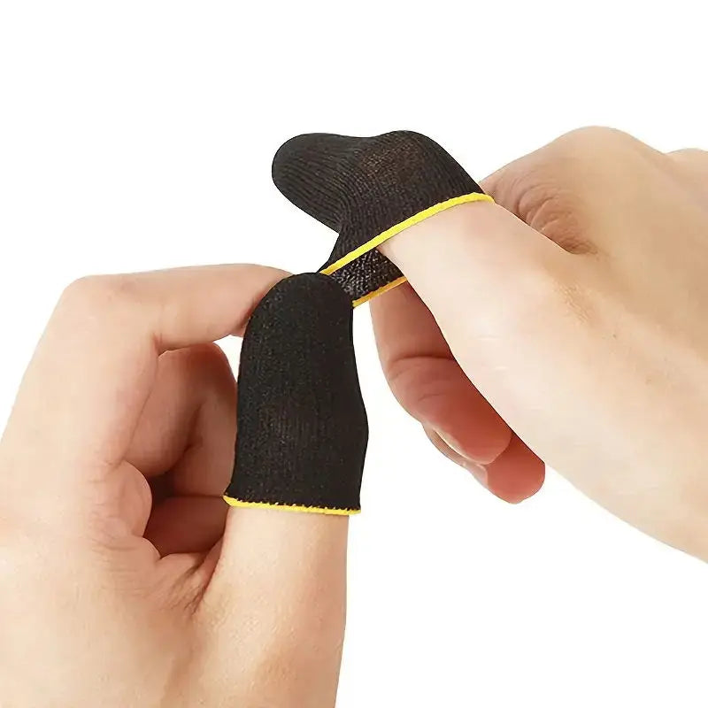 Mobile Game Fingertip Gloves For PUBG Gamer Sweatproof Anti-slip Touch Screen Finger Sleeve Breathable Gaming Finger Cover
