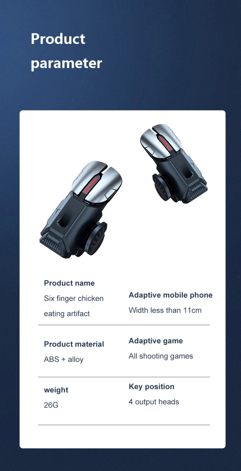 Trigger Pubg Mobile Gaming Accessories Cell Controller For iPhone Android Phone L1 R1 Accesories Game Joystick Gamepad Kit Gamer