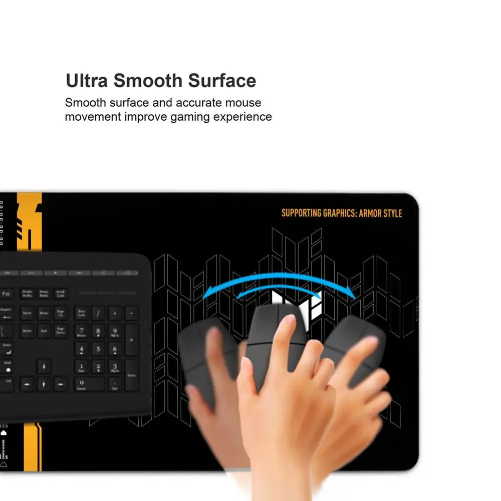 TUF Gaming XXL Desk Mat – Large Mousepad for Gaming & Office